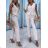 Langarm-Strickpullover für Damen (S/M EINHEITSGRÖSSE) ITALIAN FASHION IMWAE23047