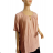 Tunika mit Anhänger Kurzarm Damen Übergröße (3XL/4XL ONE SIZE) ITALIAN FASHION IMC24183