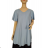 Tunika mit Anhänger Kurzarm Damen Übergröße (3XL/4XL ONE SIZE) ITALIAN FASHION IMC24183