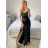 Šaty letní na ramínka dámské (S/M ONE SIZE) ITALSKÁ MÓDA IMPBB22B21841 weiß S / M