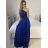 Elegantes langes Hochzeitskleid für Damen mit Trägern (S/M EINHEITSGRÖSSE) ITALIAN FASHION IMM2268806 -   rot -   S / M