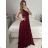 Elegantes langes Hochzeitskleid für Damen mit Trägern (S/M EINHEITSGRÖSSE) ITALIAN FASHION IMM2268806 -   rot -   S / M