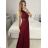 Elegantes langes Hochzeitskleid für Damen mit Trägern (S/M EINHEITSGRÖSSE) ITALIAN FASHION IMM2268806 -   rot -   S / M