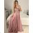 Elegantes langes Hochzeitskleid für Damen mit Trägern (S/M EINHEITSGRÖSSE) ITALIAN FASHION IMM2268806 -   rot -   S / M