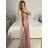 Elegantes langes Hochzeitskleid für Damen mit Trägern (S/M EINHEITSGRÖSSE) ITALIAN FASHION IMM2268806 -   rot -   S / M