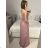 Elegantes langes Hochzeitskleid für Damen mit Trägern (S/M EINHEITSGRÖSSE) ITALIAN FASHION IMM2268806 -   rot -   S / M