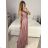 Elegantes langes Hochzeitskleid für Damen mit Trägern (S/M EINHEITSGRÖSSE) ITALIAN FASHION IMM2268806 -   rot -   S / M