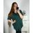 Damen-Langarmshirt in Übergröße (3XL/4XL EINHEITSGRÖSSE) ITALIAN FASHION IMWQ233259
