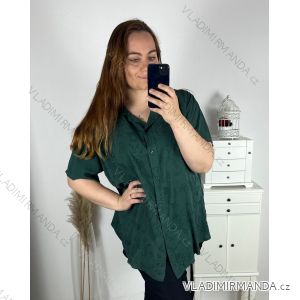 Damen-Langarmshirt in Übergröße (3XL/4XL EINHEITSGRÖSSE) ITALIAN FASHION IMWQ233259