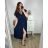 Damen Kurzarmtunika (uni xL / 2XL) TURKISH FASHION TM9200691 2XL/3XL hellblau