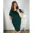 Kurzärmliges Oversize-Kleid für Damen in Übergröße (3XL/4XL ONE SIZE) ITALIAN FASHION IMC23132