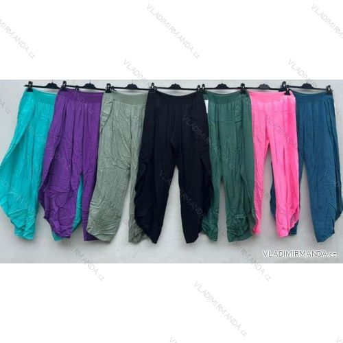 Sommer-Aladinka-Langhose für Damen (Einheitsgröße S/M/L) ITALIAN FASHION IMD24029