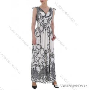 Ärmelloses langes Icecool-Kleid für Damen (M/L-XL/2XL) ITALIAN FASHION IMD22196