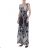 Ärmelloses langes Icecool-Kleid für Damen (M/L-XL/2XL) ITALIAN FASHION IMD22196 -   dunkelblau -   XL/2XL