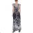 Ärmelloses langes Icecool-Kleid für Damen (M/L-XL/2XL) ITALIAN FASHION IMD22196 -   dunkelblau -   XL/2XL