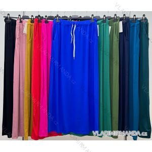 Rock lange Sommer Frauen (uni sl) ITALIENISCHE Mode IM420490