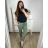 Lange Stretchhose für Damen (Einheitsgröße L/XL) ITALIAN FASHION IMD23130