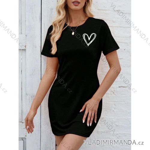 Sommerkleid Damen (uni sl) MODA ITALY IMD20299