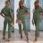 Overall Sommer kurz elegant Kurzarm Damen (S / M ONE SIZE) ITALIAN FASHION IMD22498