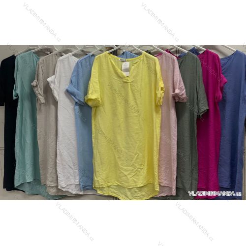 Langarm-Hemdkleid für Damen (Einheitsgröße S/M/L) ITALIAN FASHION IMC22658