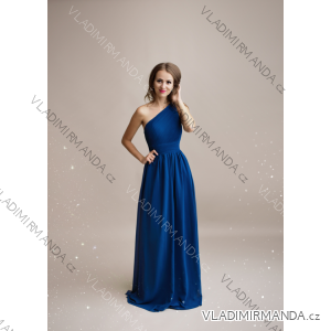Langes, elegantes, trägerloses Partykleid für Damen (SL) FRENCH FASHION FMPEL23ELSIE
