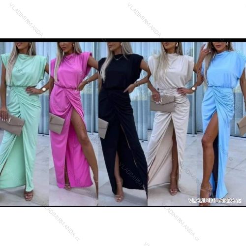 Sommerkleid Carmen aus Musselin für Damen (Einheitsgröße S/M) ITALIAN FASHION IMWE231506