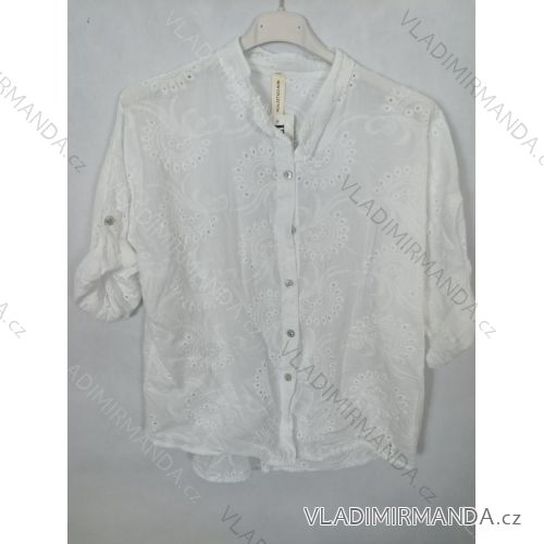 Gestrickter Rollkragenpullover für Damen mit langen Ärmeln (Einheitsgröße S/M) ITALIAN FASHION IM323001