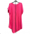 Kurzarm Kleid Damen Übergröße (uni XL / 2XL) ITALIAN FASHION IM120005