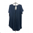 Kurzarm Kleid Damen Übergröße (uni XL / 2XL) ITALIAN FASHION IM120005