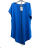 Kurzarm Kleid Damen Übergröße (uni XL / 2XL) ITALIAN FASHION IM120005