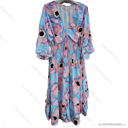 Langarm-Hemdkleid für Damen (S/M EINHEITSGRÖSSE) ITALIAN FASHION IMWD232607