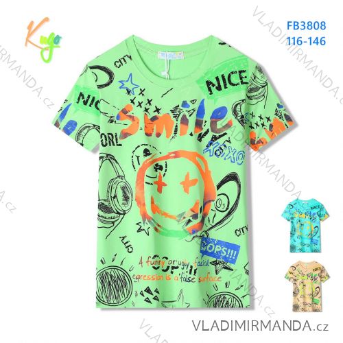 T-Shirt Kurzarm Kinder Jungen (98-128) KUGO FB3808