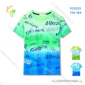 T-Shirt Kurzarm Jungen (134-164) KUGO FC0309