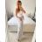 Lange Lederhose für Damen (Einheitsgröße S/M) ITALIAN FASHION IMWAD234126 -   růžová starorůžová -   M / L