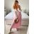 Kleid mit 3/4 Ärmeltasche für Damen (uni sl) ITALIAN Fashion IM3181746