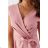 Kurzarm-Partykleid für Damen (36-54) POLISH FASHION PMLMR23ROXANA