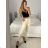 Lange Lederhose für Damen (S/M ONE SIZE) ITALIAN FASHION IMPLI2312199