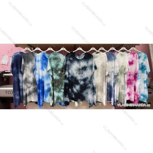 Tunika / Bluse Langarm Damen Oversized (3XL / 4XL ONE SIZE) ITALIAN FASHION IMWQ2191650