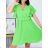 Sommerkleid Carmen aus Musselin für Damen (Einheitsgröße S/M) ITALIAN FASHION IMWE231506