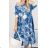 Carmen-Damenkleid aus Sommer-Baumwollspitze (S / M ONE SIZE) ITALIAN FASHION IMWA222609