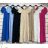 Carmen-Damenkleid aus Sommer-Baumwollspitze (S / M ONE SIZE) ITALIAN FASHION IMWA222609