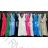 Langes Chiffon-Kurzarmkleid für Damen (S/M ONE SIZE) ITALIAN FASHION IMWGM23456