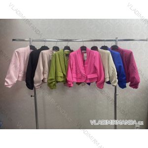 Kleid mit Knöpfen und geknöpften Damen (uni s-m) ITALIAN FASHION IM2203948