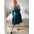Damen-Langarm-Lederjacke (S-XL) ITALIAN FASHION IMM23MS228058 S/M Fuchsie