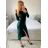 Langes Langarmkleid für Damen (S/M EINHEITSGRÖSSE) ITALIAN FASHION IMM23M2103