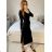 Damen-Langarm-Lederjacke (S-XL) ITALIAN FASHION IMM23MS228058 -   schwarz -   S / M