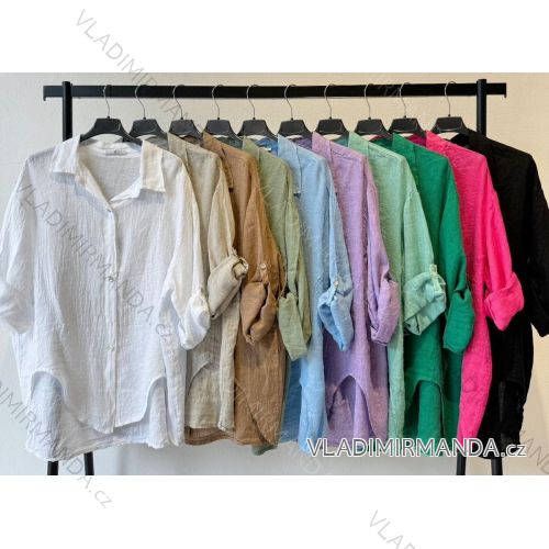 Damen T-Shirt Kurzarm (S / M / L ONE SIZE) ITALIAN FASHION IMWC222158