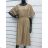 Damen Langarm Hoodie Kleid (S / M ONE SIZE) ITALIAN FASHION IMWA216095