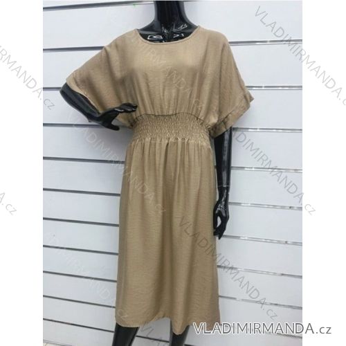 Damen Langarm Hoodie Kleid (S / M ONE SIZE) ITALIAN FASHION IMWA216095