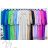 Damen Langarm Hoodie Kleid (S / M ONE SIZE) ITALIAN FASHION IMWA216095